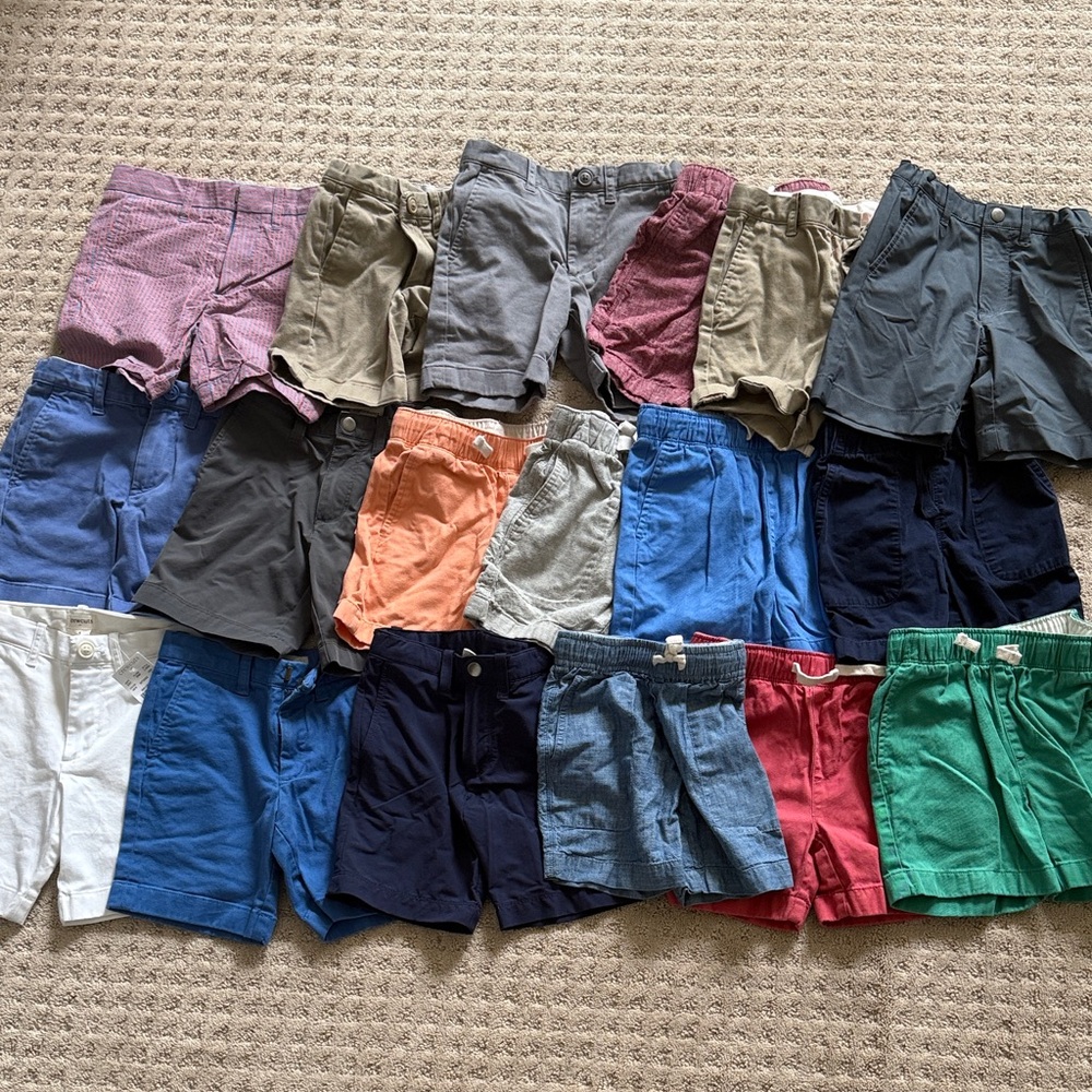 Bundle of (18) Crewcuts Boys Size 4 Shorts